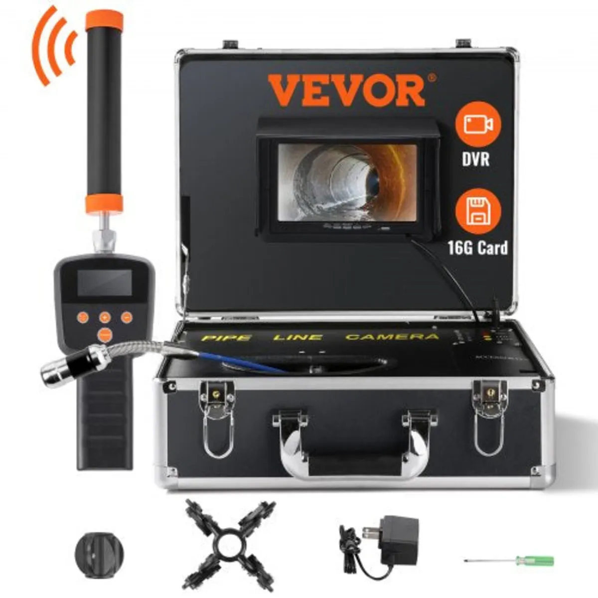 Sewer Camera Pipe Inspection Camera 7" 1000TVL Cam