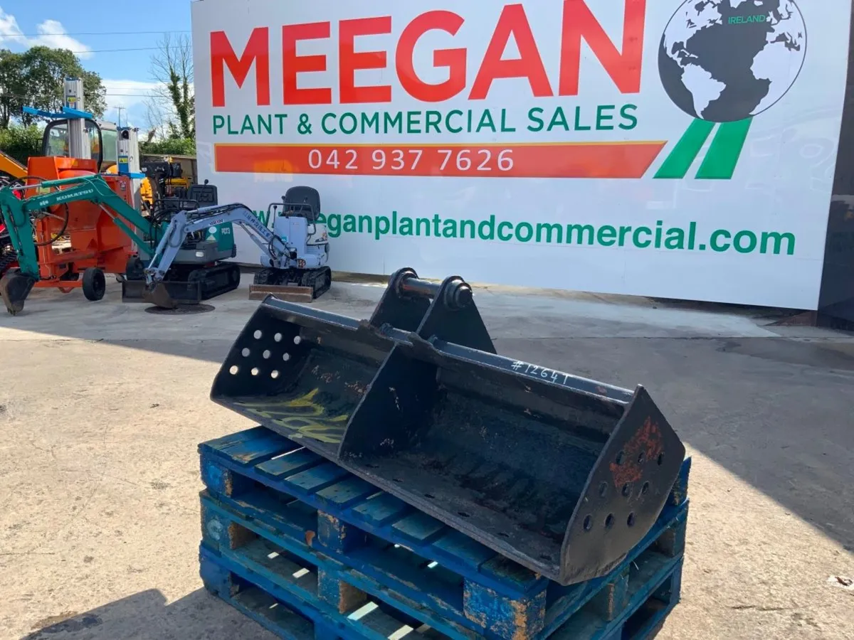 60" GRADING BUCKET...50mm PINS......1264t. - Image 2