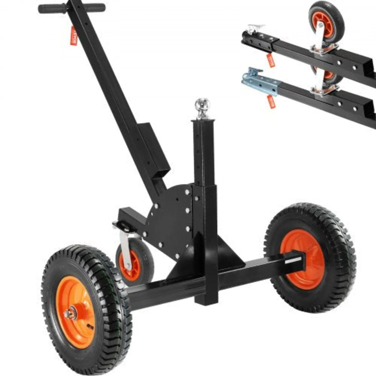 Adjustable Trailer Dolly, 1500lbs Tongue Weight Ca
