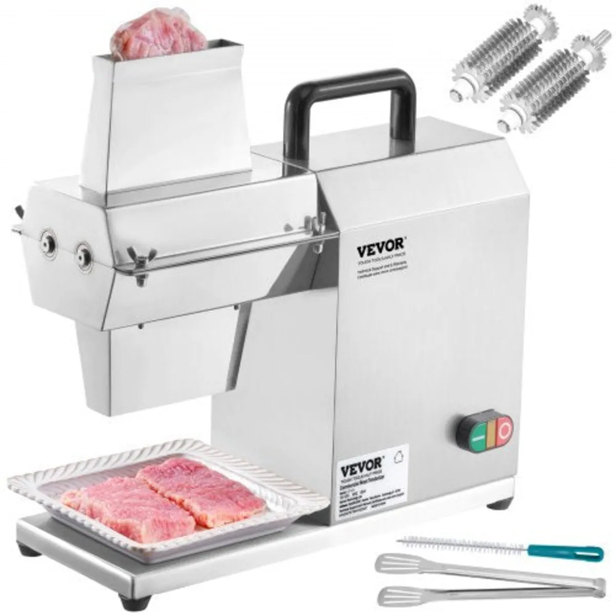 Commercial Meat Tenderizer, Heavy Duty Stainless S