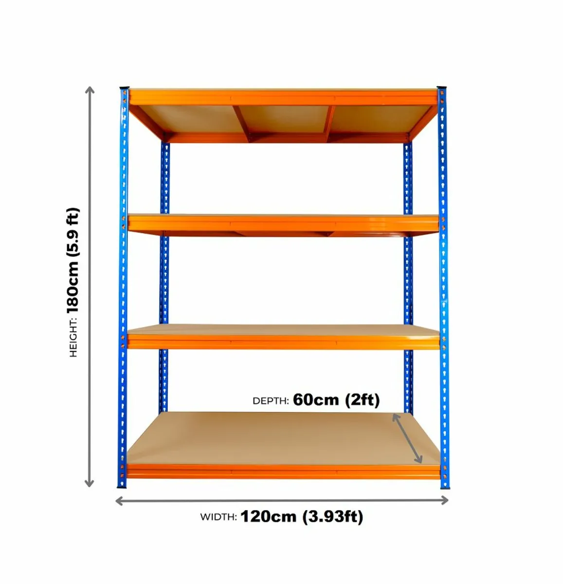 4 Tier Longspan Shelving / Racking - Image 4