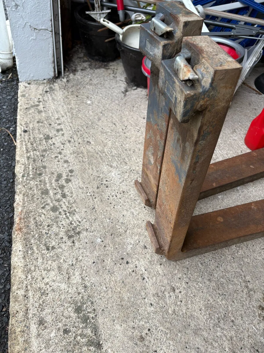 Set of Pallet forks - Image 1