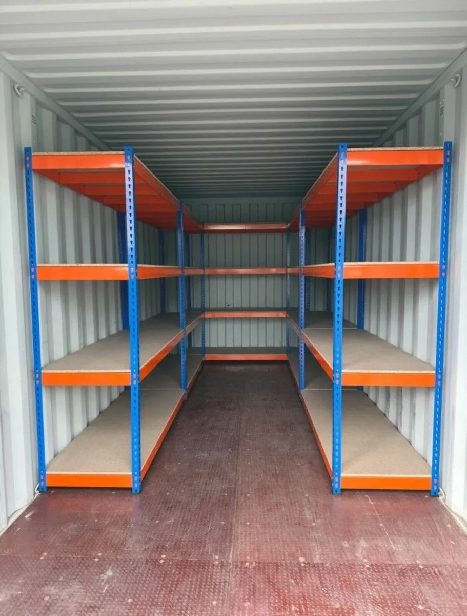 4 Tier Industrial Longspan Shelving Racking Garage - Image 1