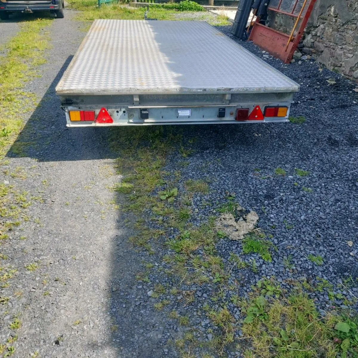 14ft x 6ft 6in, ivor willams trailer - Image 2