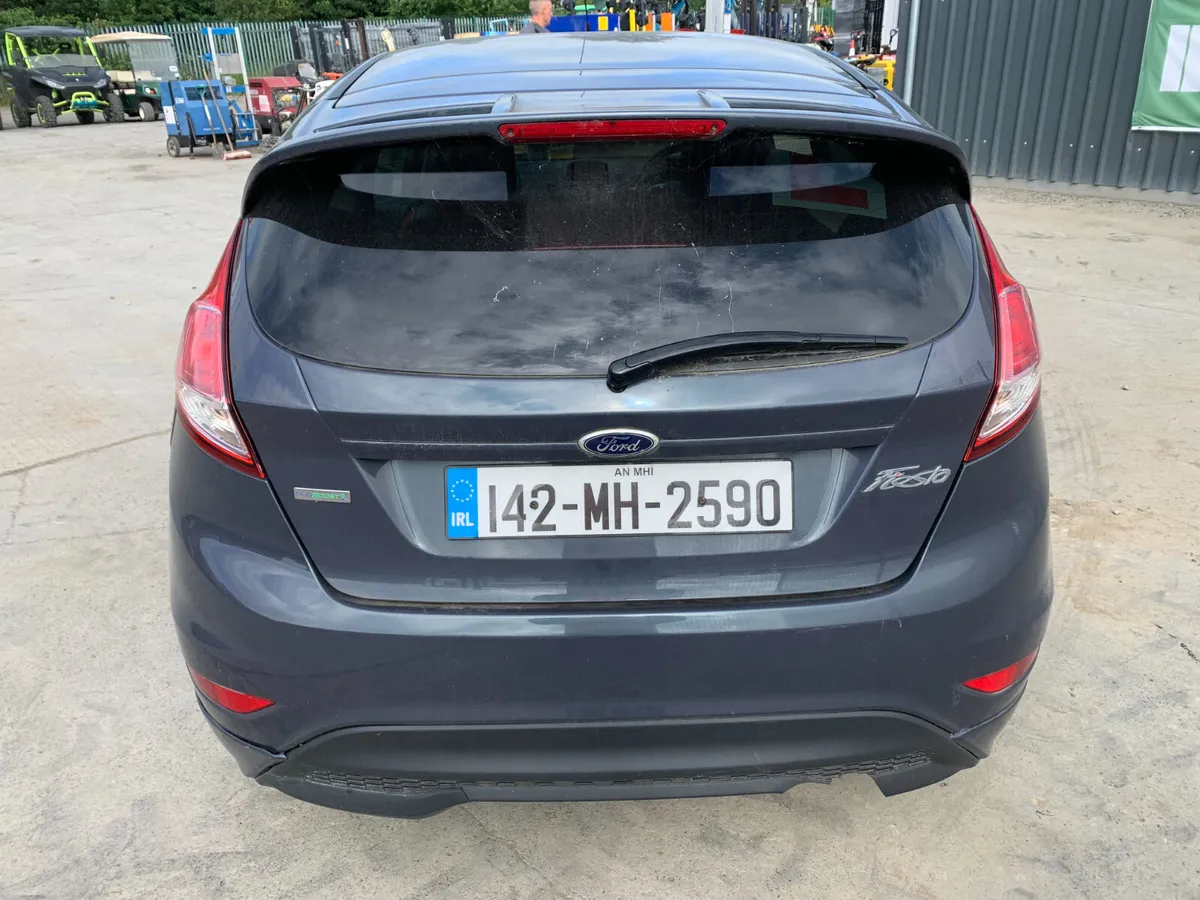 2014 FORD FIESTA ZETEC S FOR AUCTION TOMORROW - Image 4