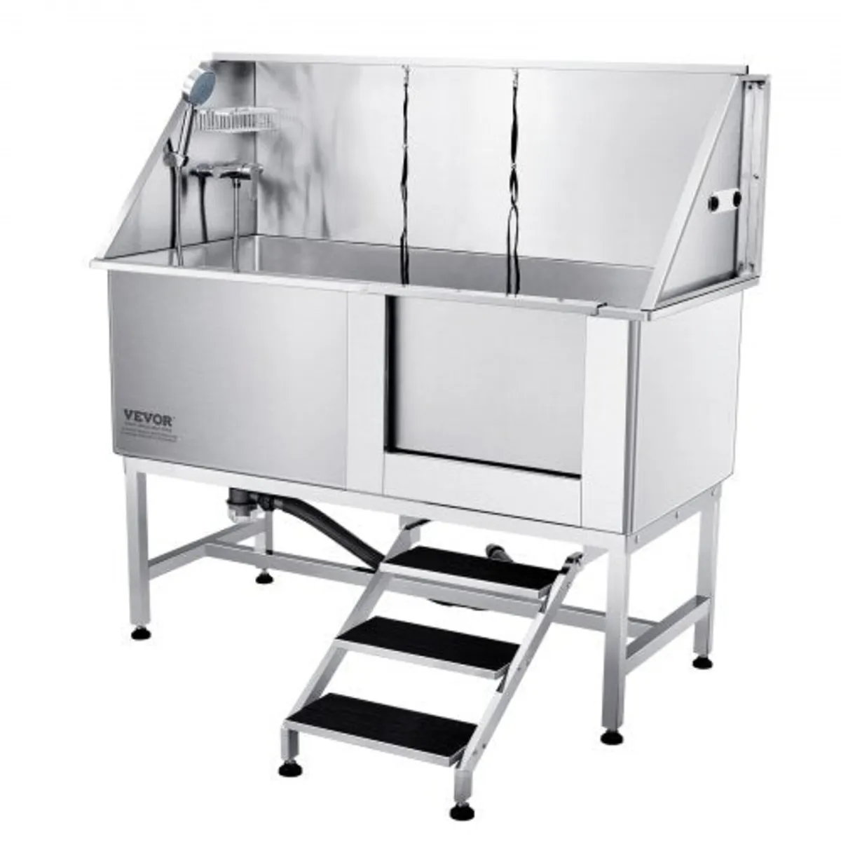 1.57M Pet Dog Bathing Station w/Stairs, Profession