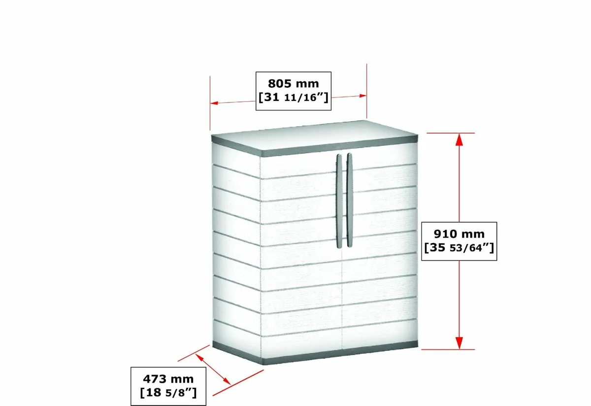 Duramax Short Vertical Cabinet . Free Delivery. - Image 2