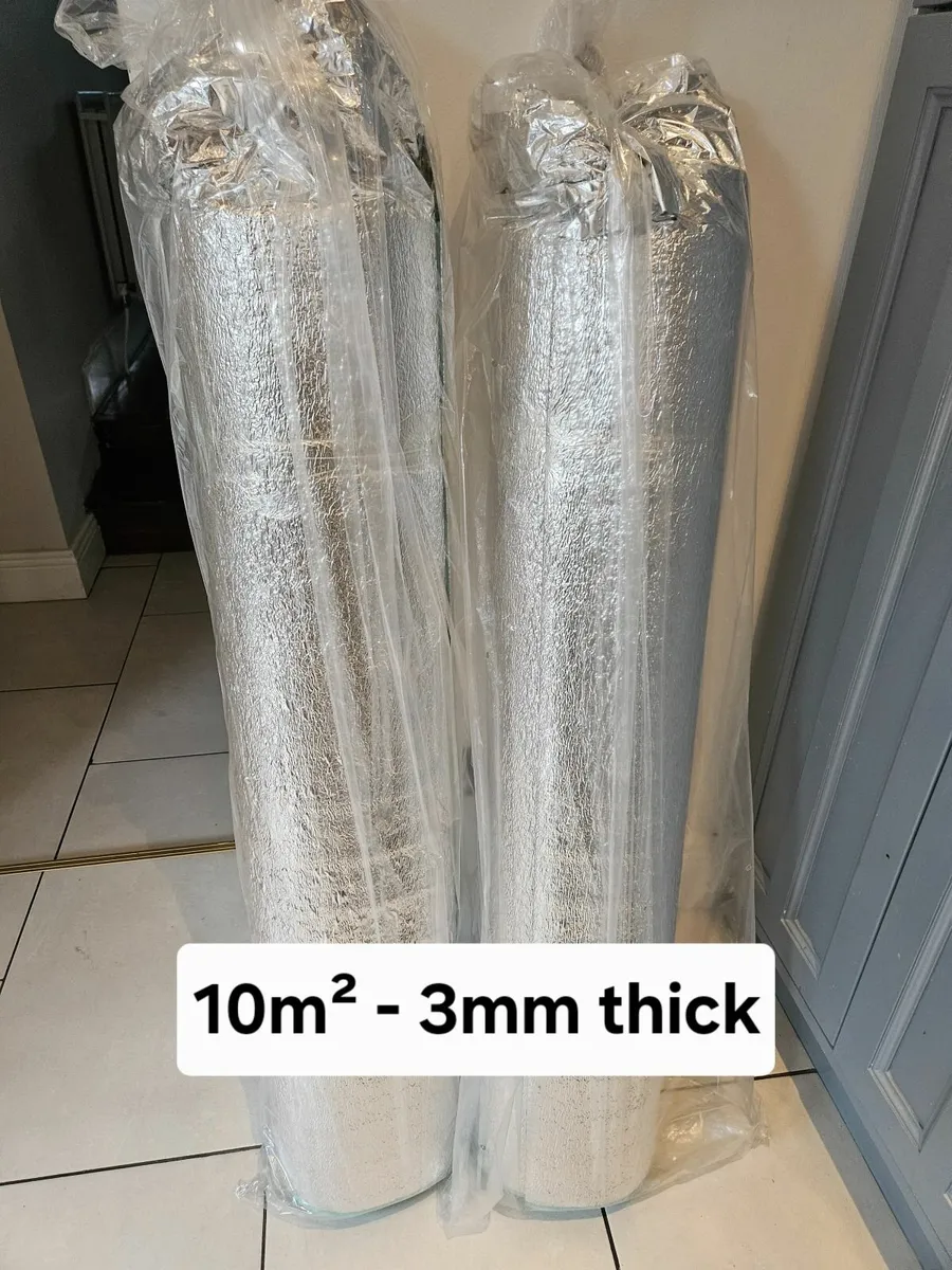 Foam Rolls with Silver Foil Lining - 3mm - Image 1