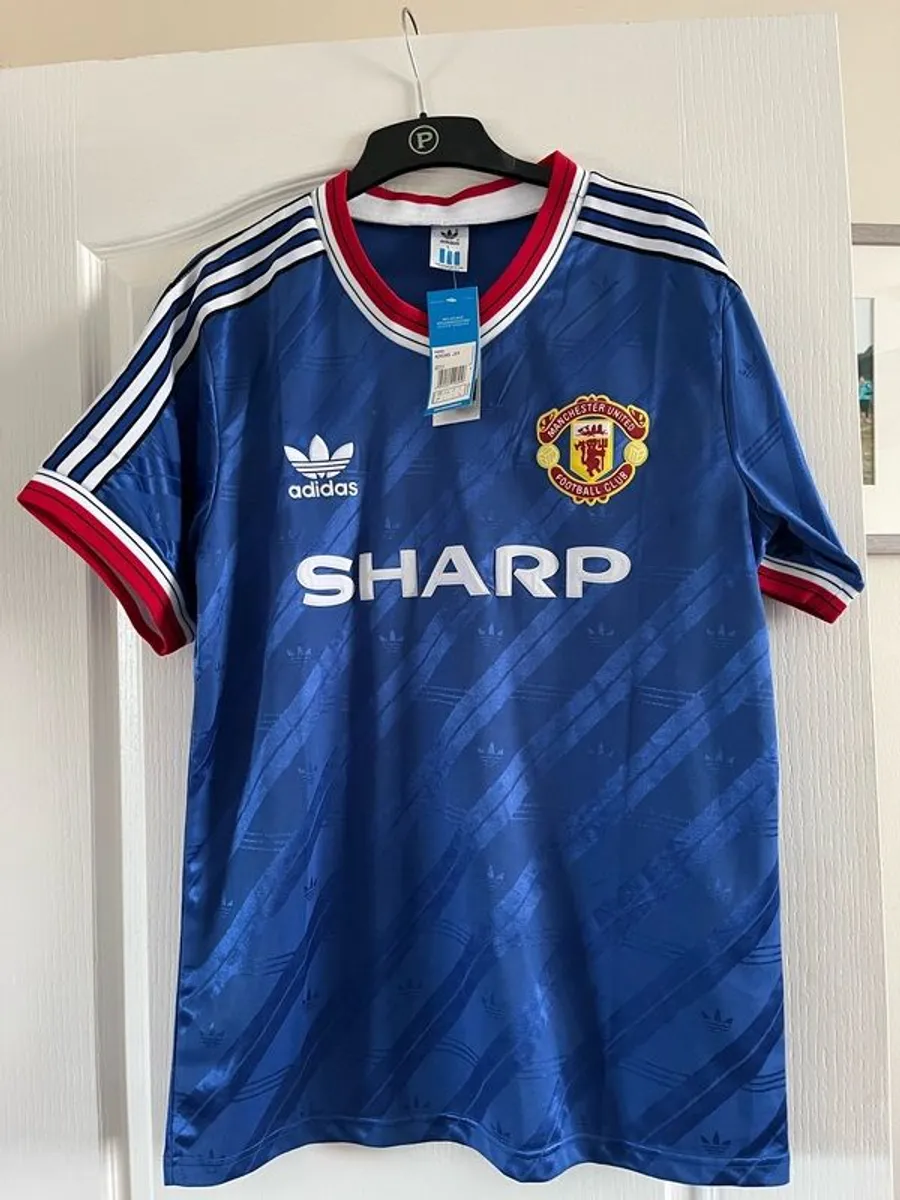 Man Utd Away Jersey 1988/89 - Image 1