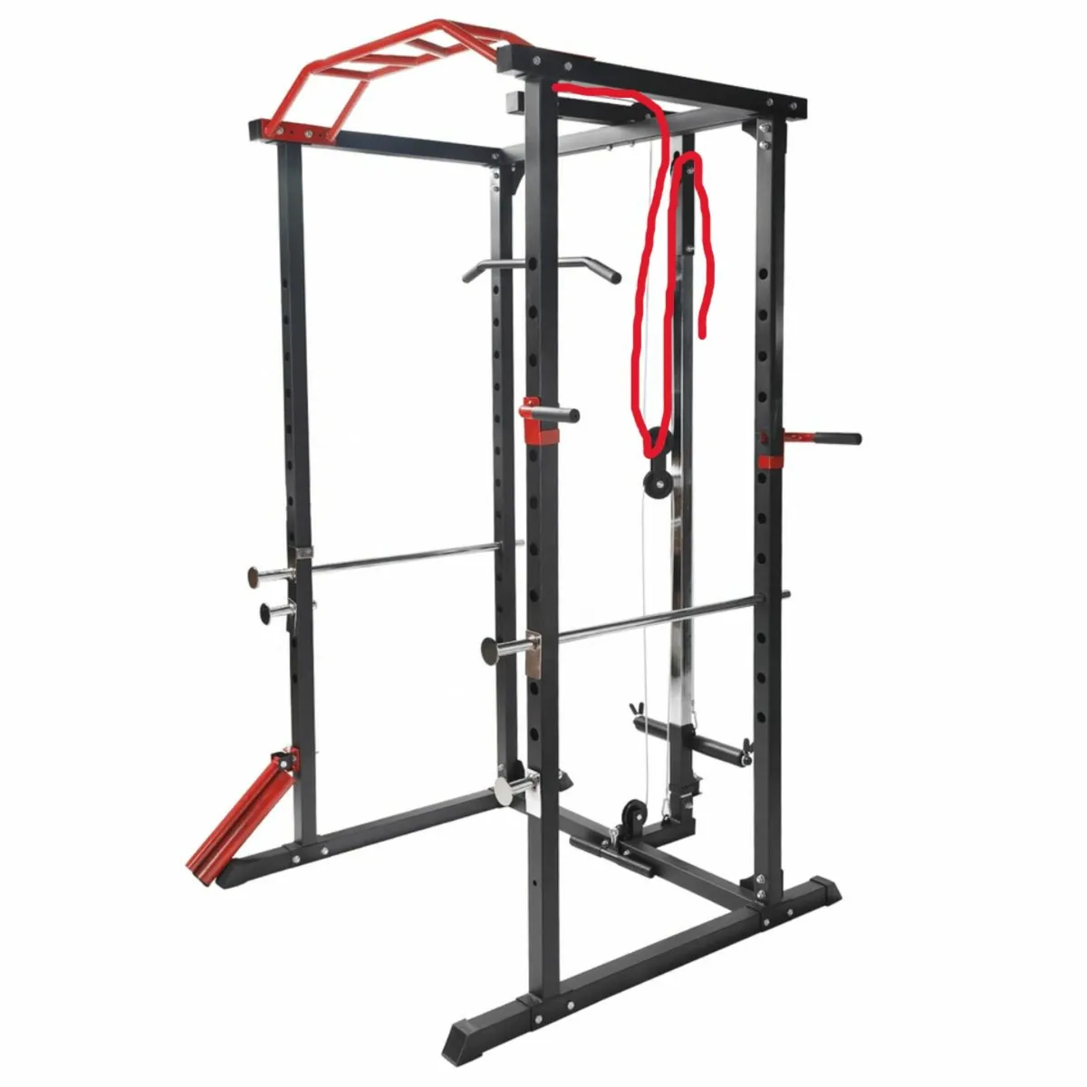 Power rack with Pulley System-Free Delivery