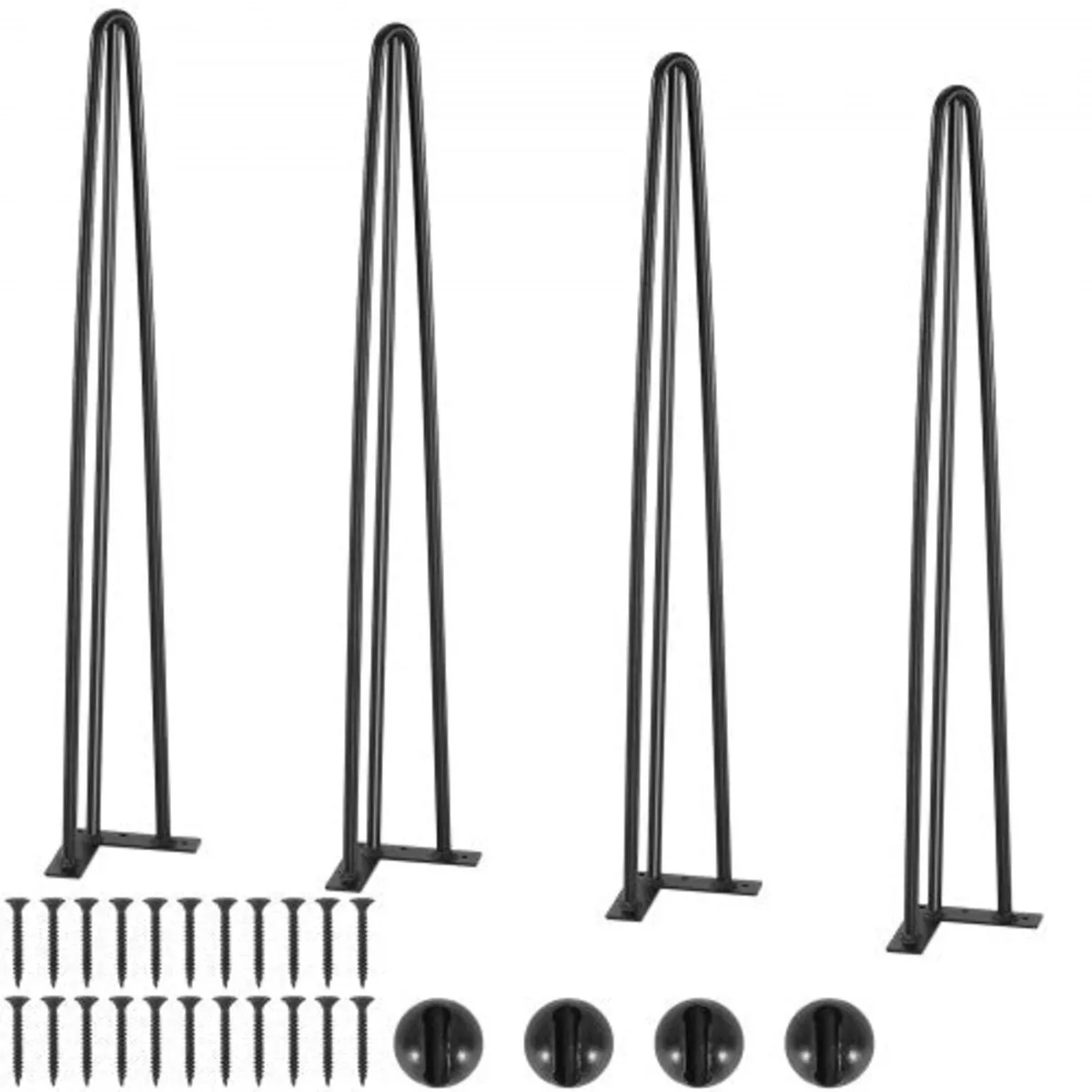 Hairpin Table Legs 0.7M, Set of 4 Desk Legs 408.2K