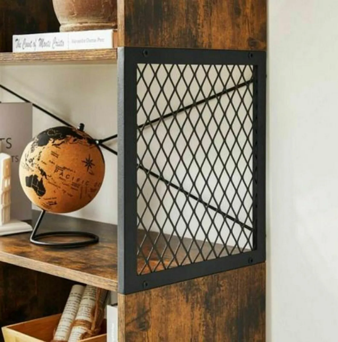 New 5 Tier Industrial Style Bookcase - FREE P&P - Image 2