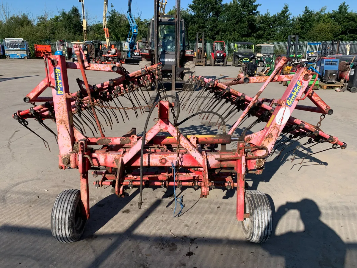 UNRESERVED EINBOCK HYDRAULIC TINE HARROW FOR AUCT - Image 4