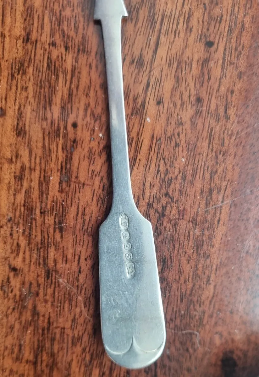 Silver Teaspoon Set 10 - Image 2