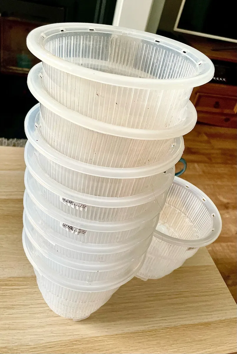 Orchid pots (9x pots) - Image 2