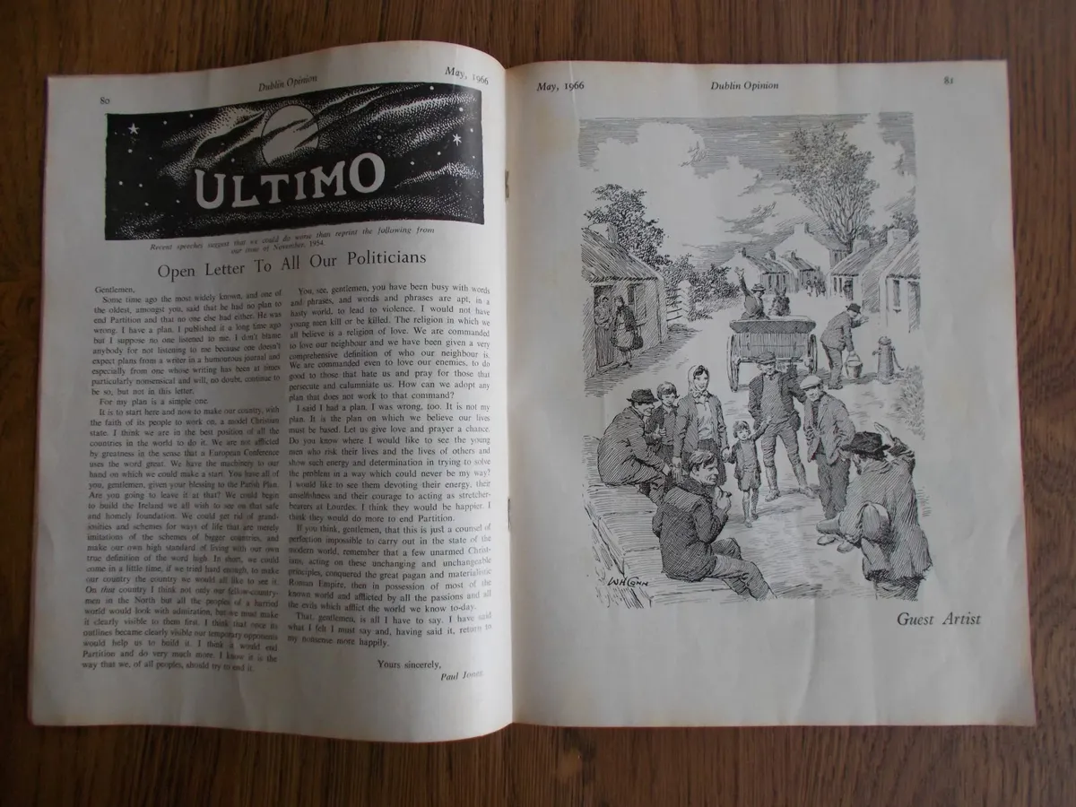 'Dublin Opinion' mag. May 1966 - Image 2
