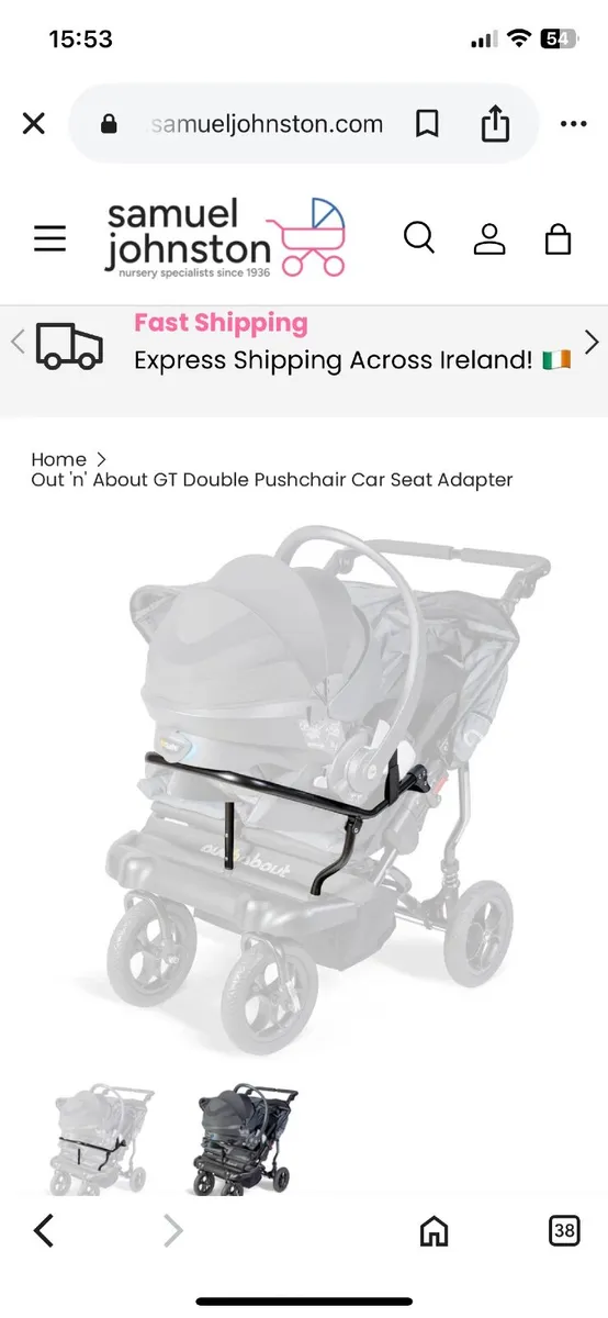 Out n about GT Double Buggy - Image 2