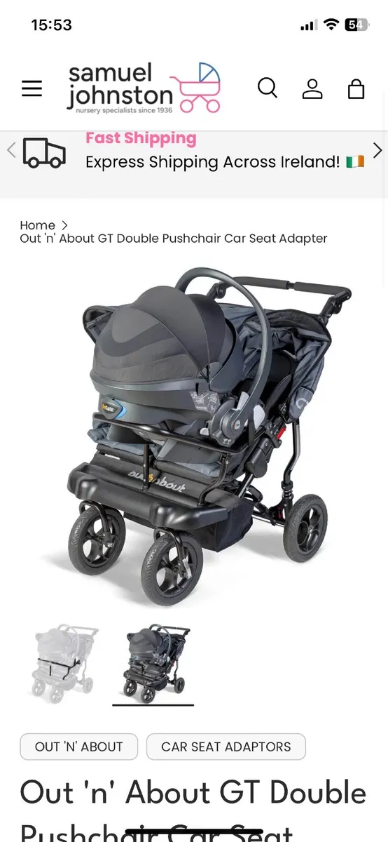 Out n about GT Double Buggy - Image 4