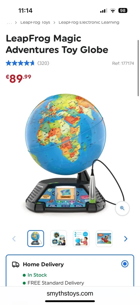 Leapfrog toy globe - Image 4
