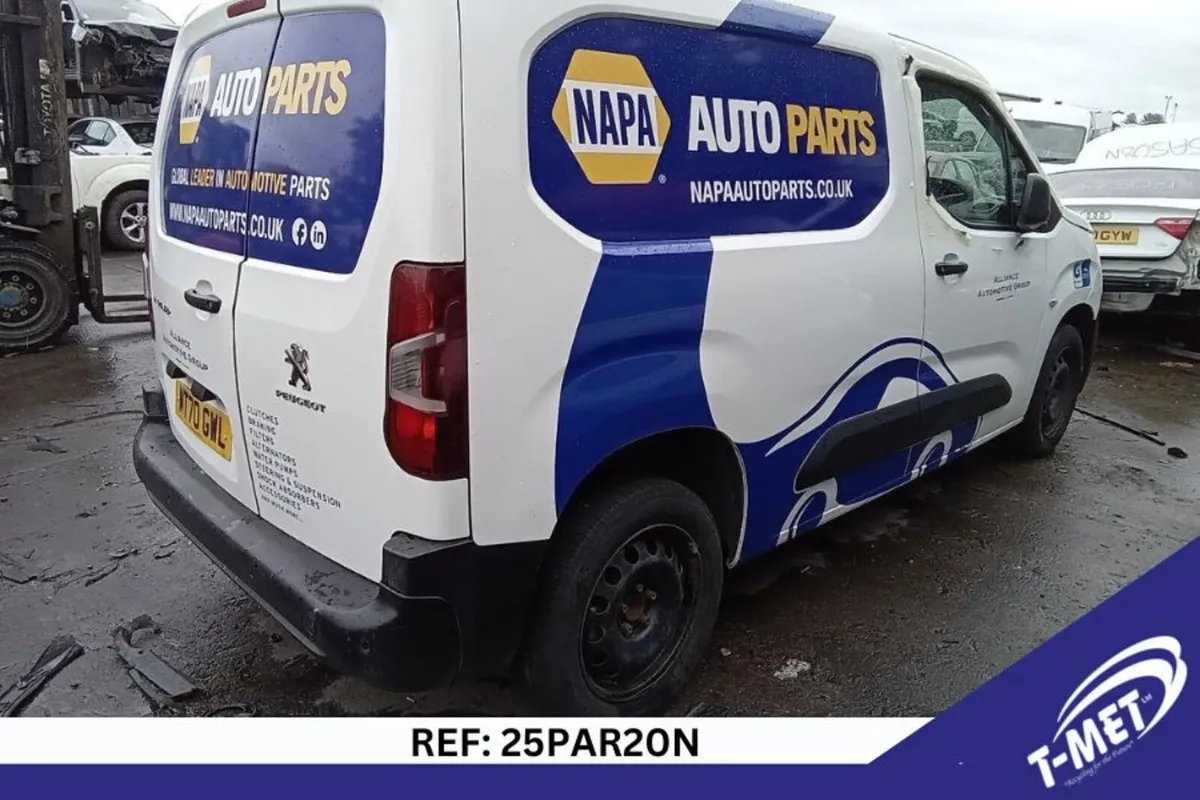 2020 PEUGEOT PARTNER BREAKING FOR PARTS - Image 4