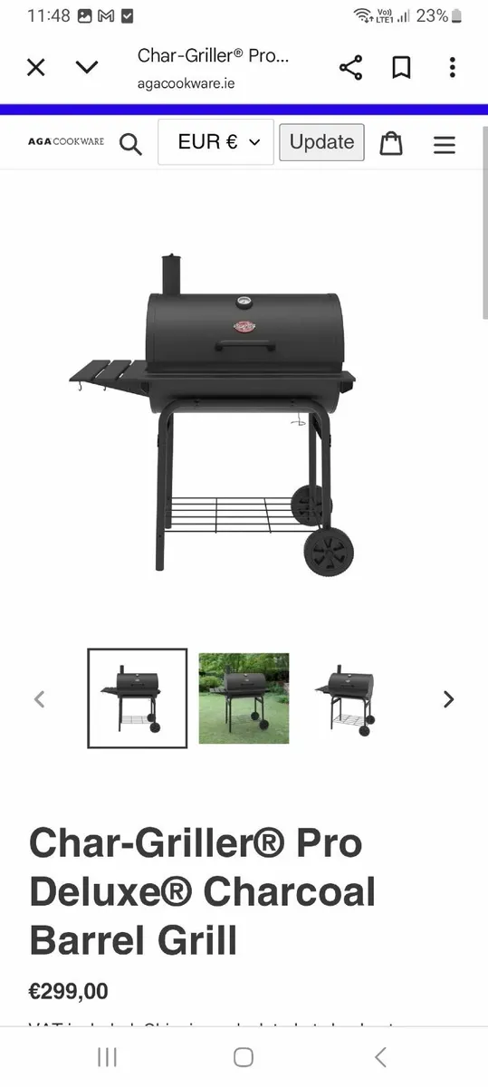 BBQ waterford stanley new in box