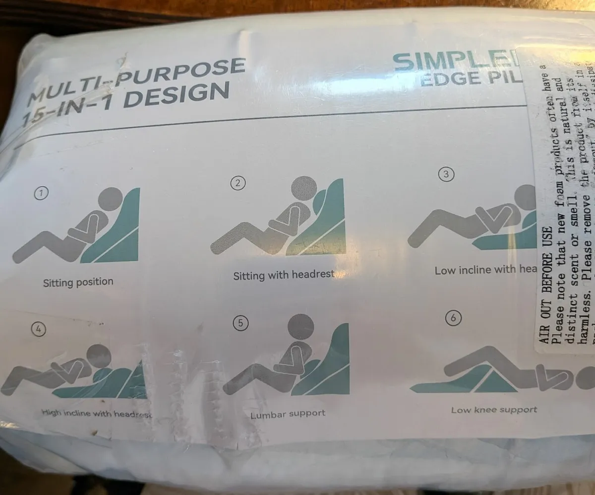 Orthopedic Bed Wedge Pillow Set - Image 3
