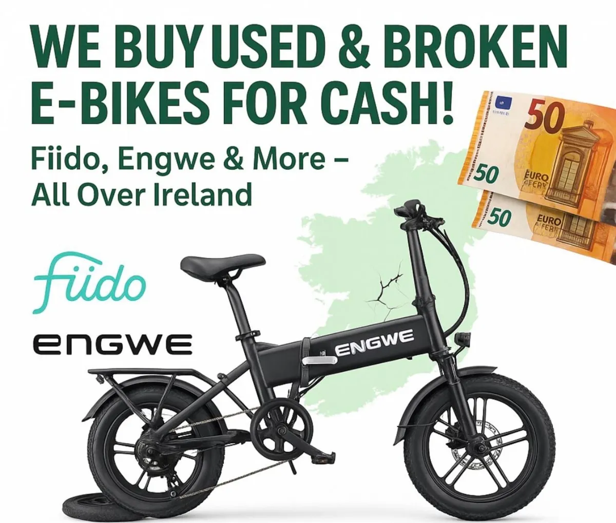 🇮🇪Buy Used & Broken E-Bikes🇮🇪 - Image 1