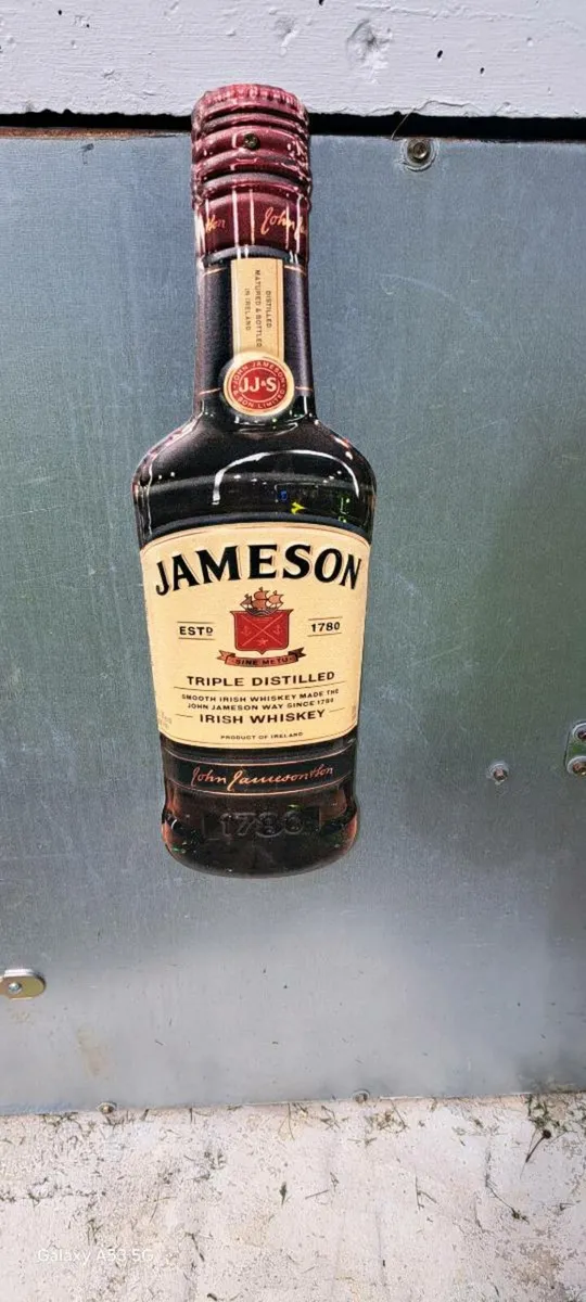 Jameson  metal sign
