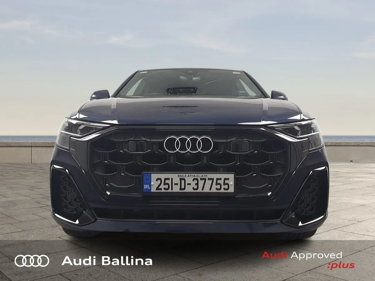 Audi Q8 Demo 286BHP S Line BLK Ed pan Roof upgr A - Image 3