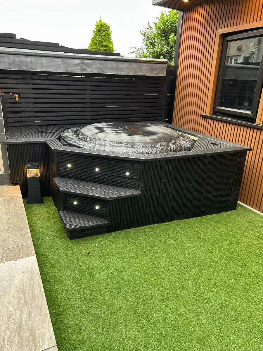 Jacuzzi and bespoke enclosure - Image 1