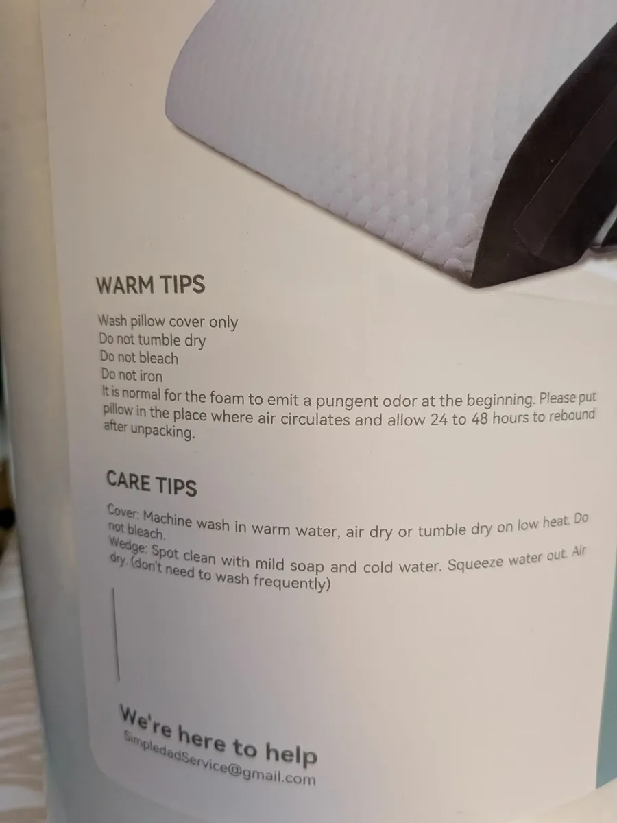 Orthopedic Bed Wedge Pillow Set - Image 4