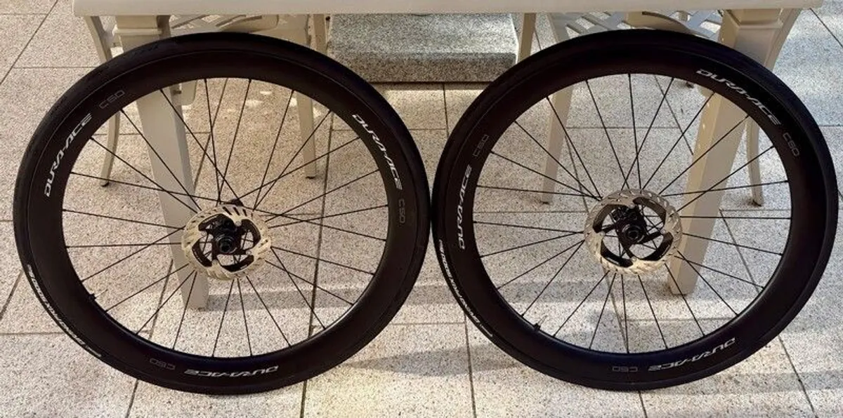Shimano Dura Ace C50-TL Wheelset - 28" - Like NEW - Image 1