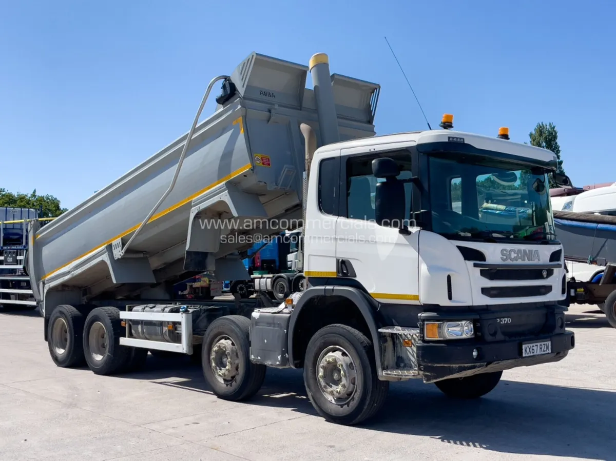 2017 (67) SCANIA P370 8X4 TIPPER - Image 1