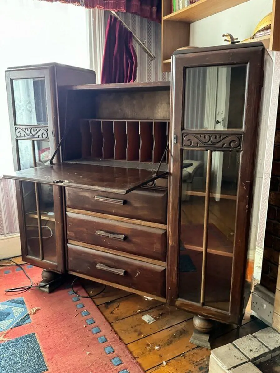 Antique Mahogany Writing/Secretaire Bureau - Image 1