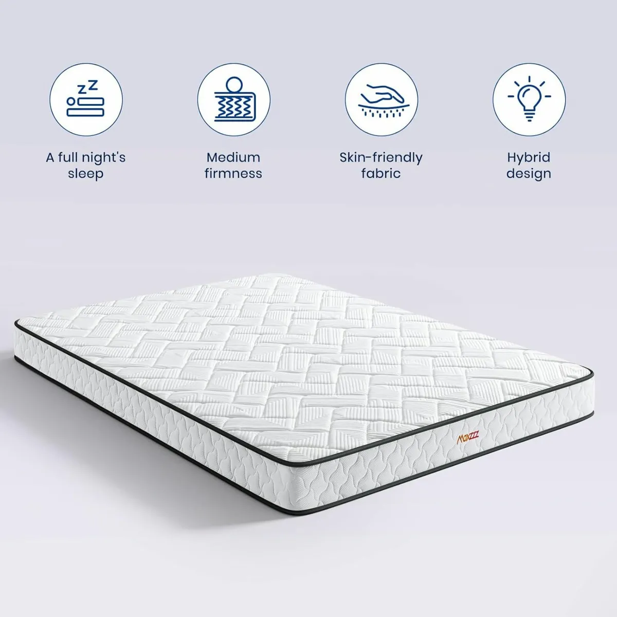 4FT Double Mattress, Deep Spring Value Mattress - Image 3
