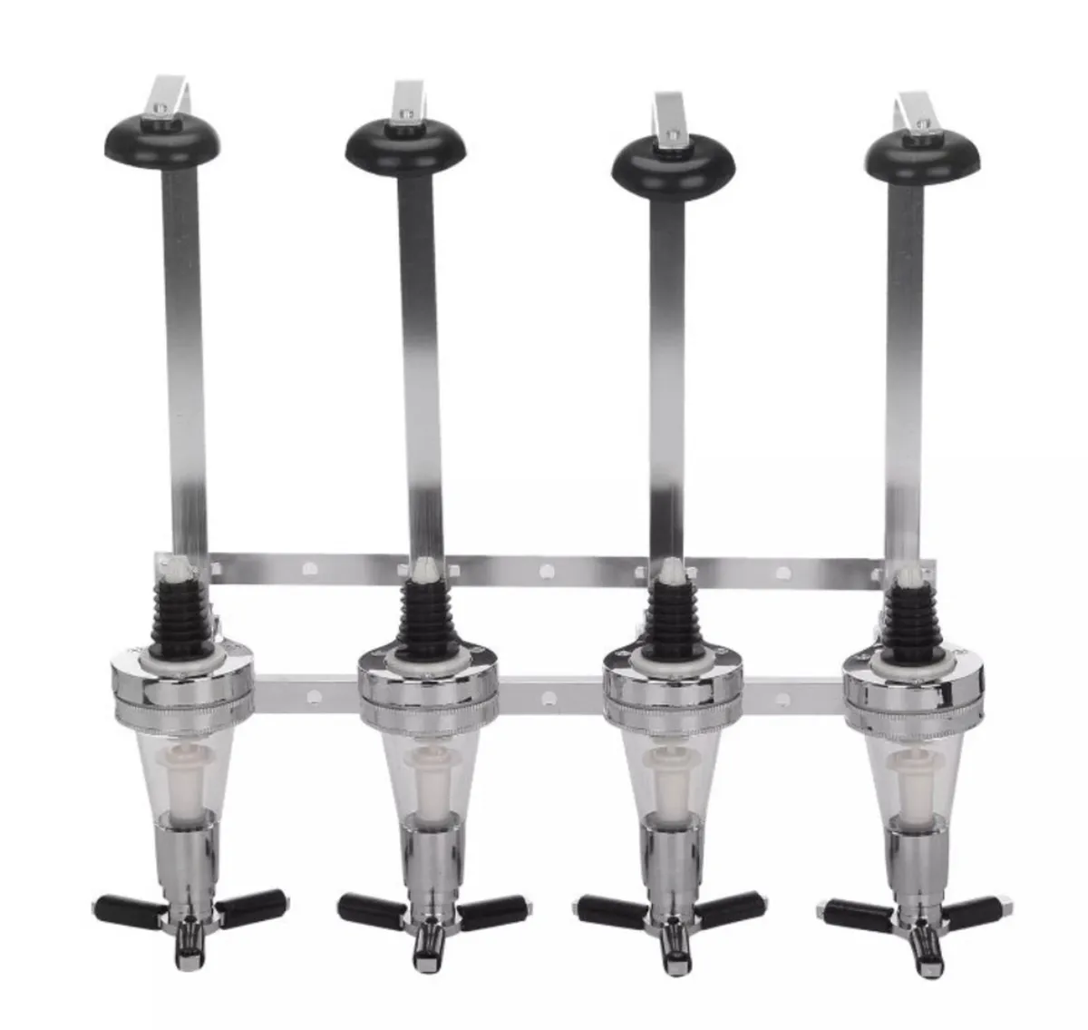 4 Bottle Wall Mounted Optic Dispenser Home Bar NEW - Image 4