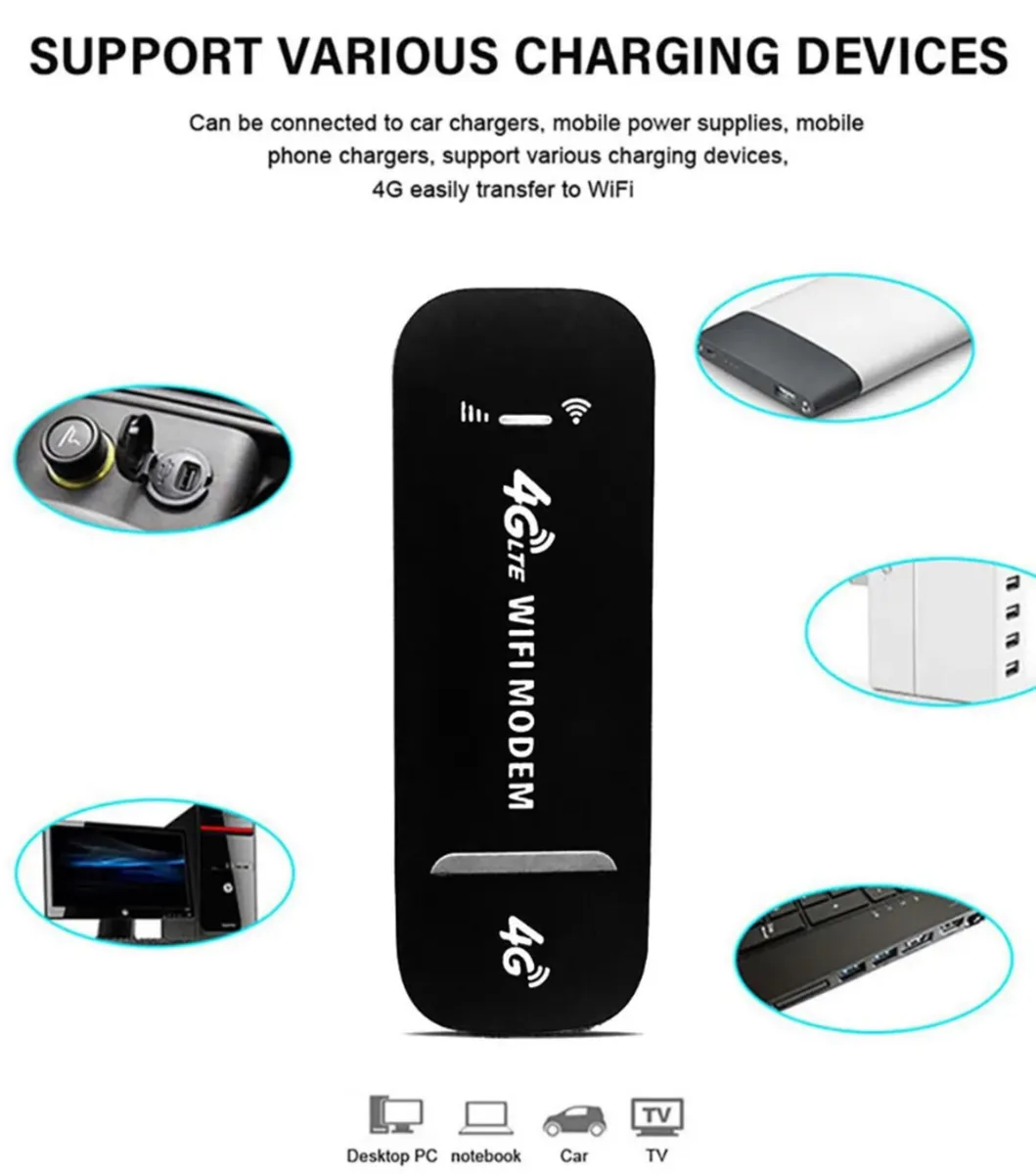4G LTE Unlocked USB Dongle Modem WiFi - Image 4