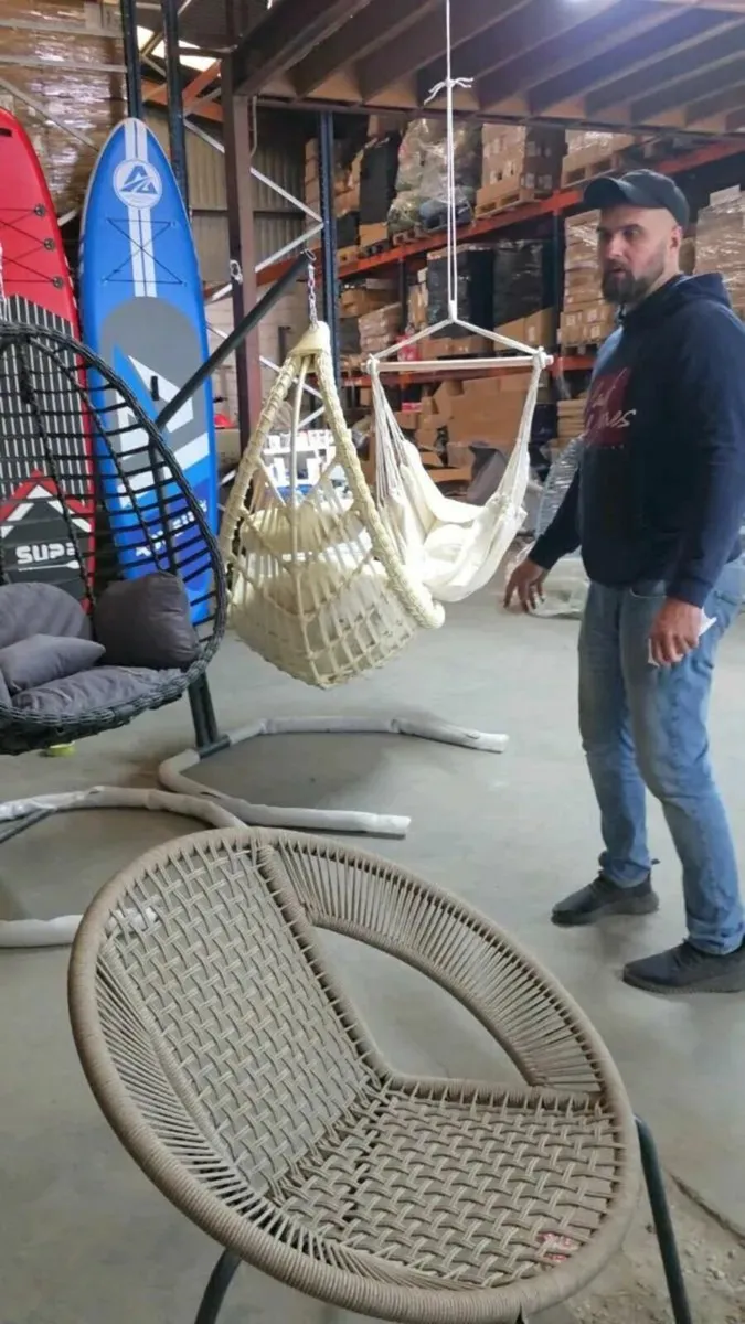 Garden furniture egg chair swing chair wholesale - Image 4