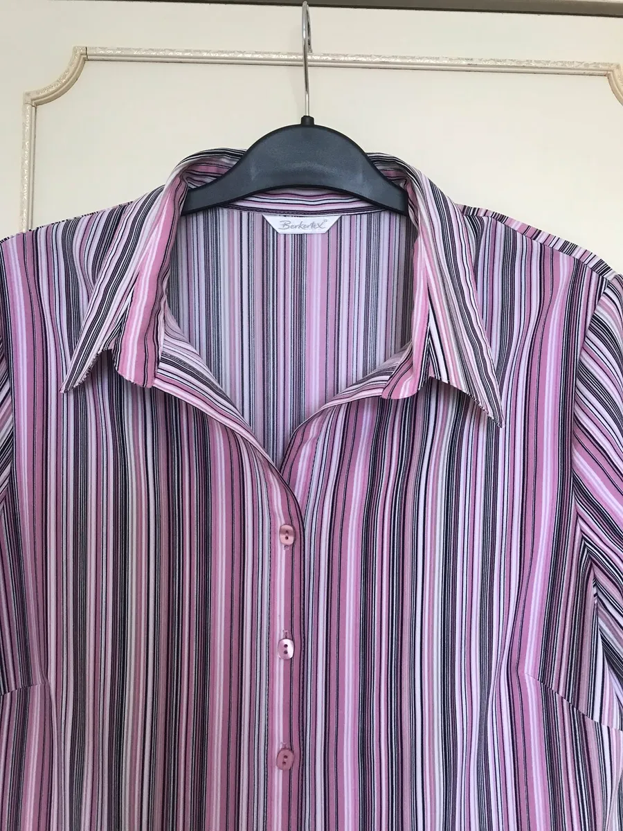 New Striped Shirt /Blouse & Top Size 14/16 €10 . - Image 2