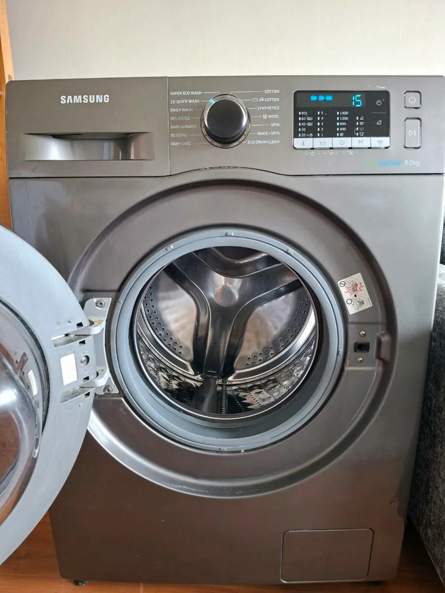 Samsung ecobubble 8kg washing machine - Image 3