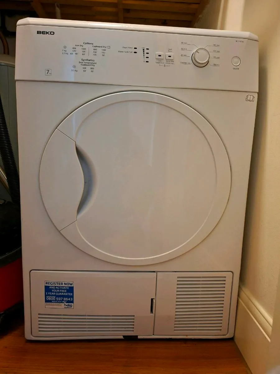 Beko 7kg condenser tumble dryer - Image 1