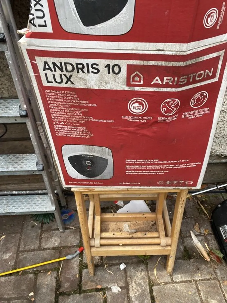 Water heater brand-new still inbox 10 L Aristotle. - Image 4
