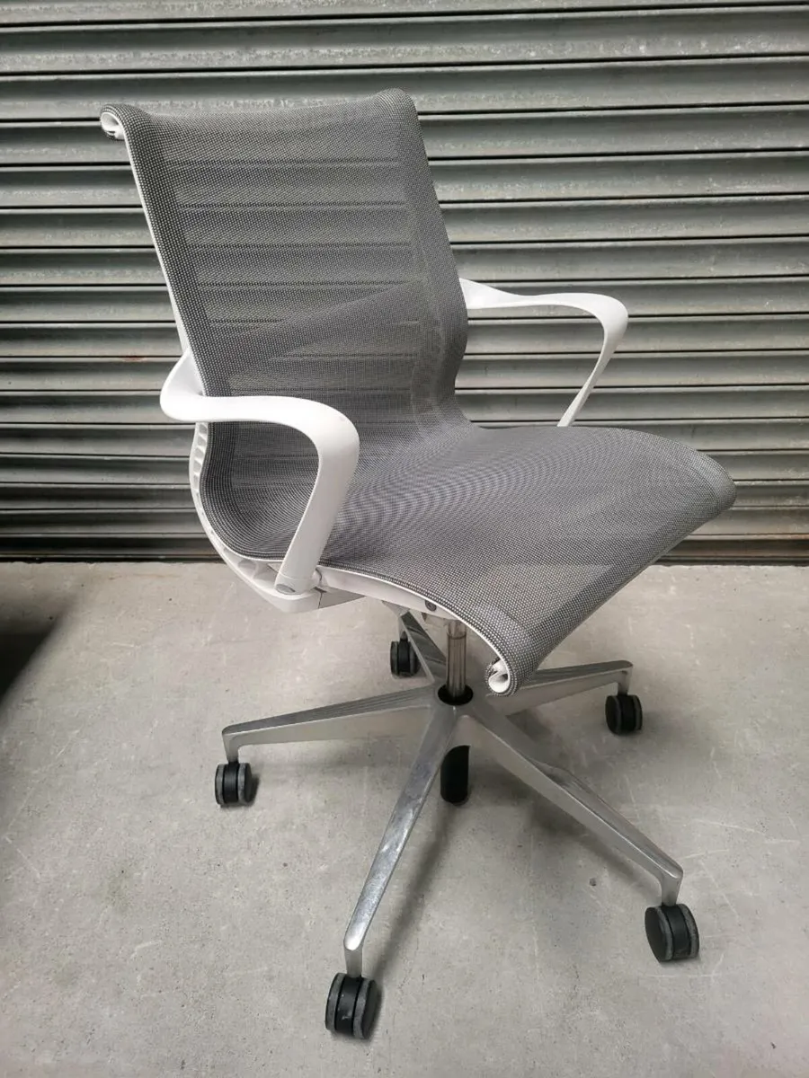 Herman Miller Setu Office Chairs. Mint Condition. - Image 1