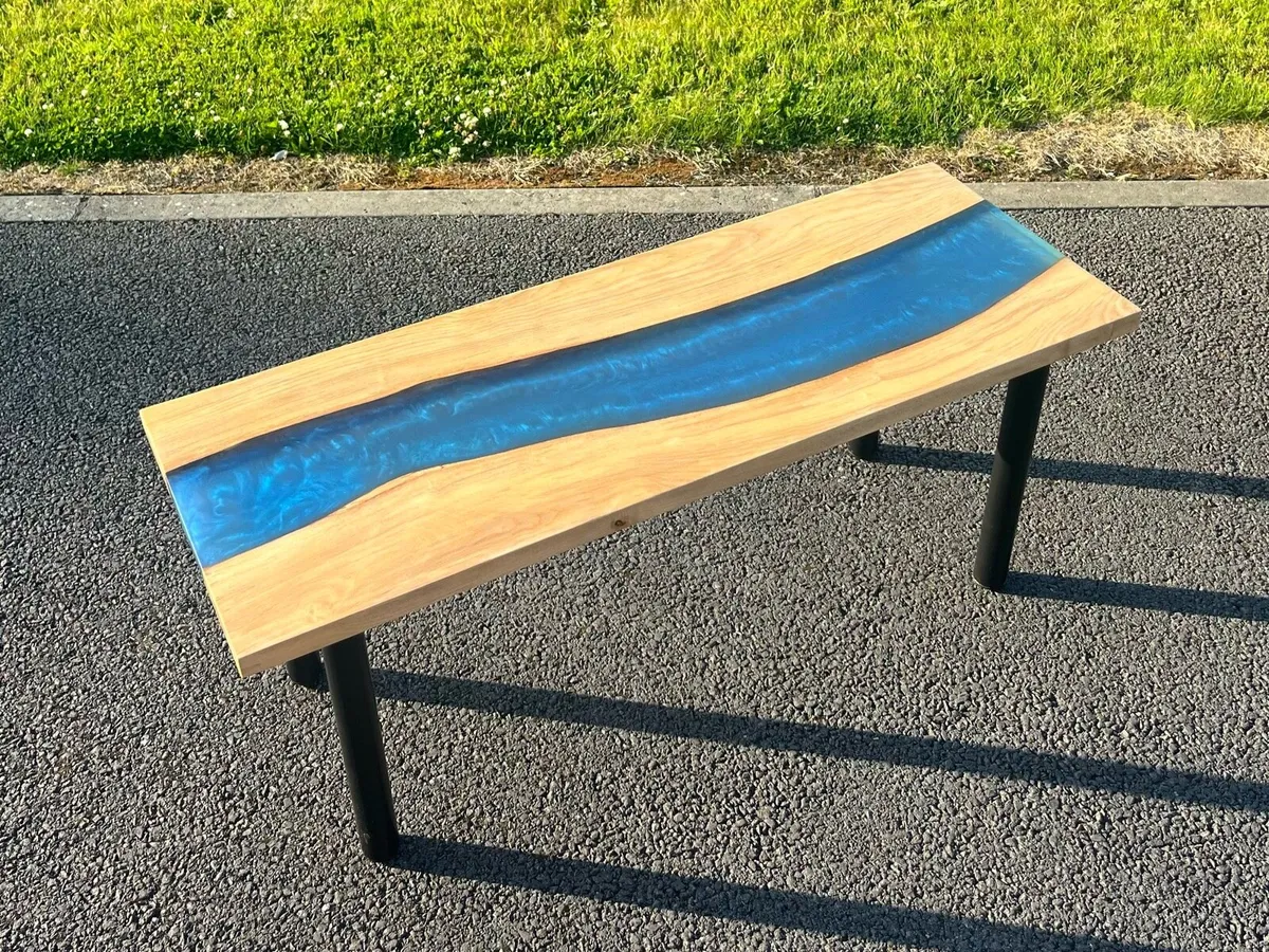 Epoxy River Coffee Table - Image 1