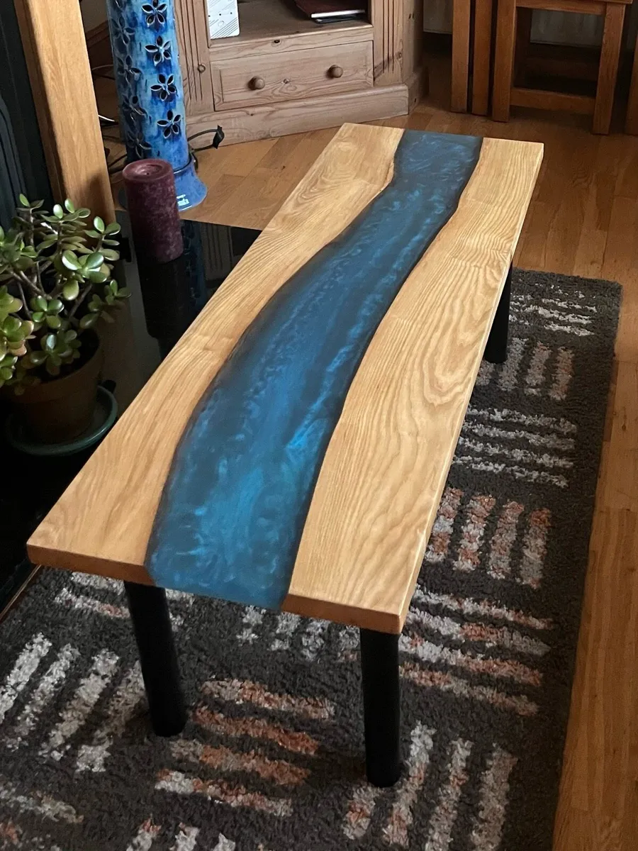 Epoxy River Coffee Table - Image 2