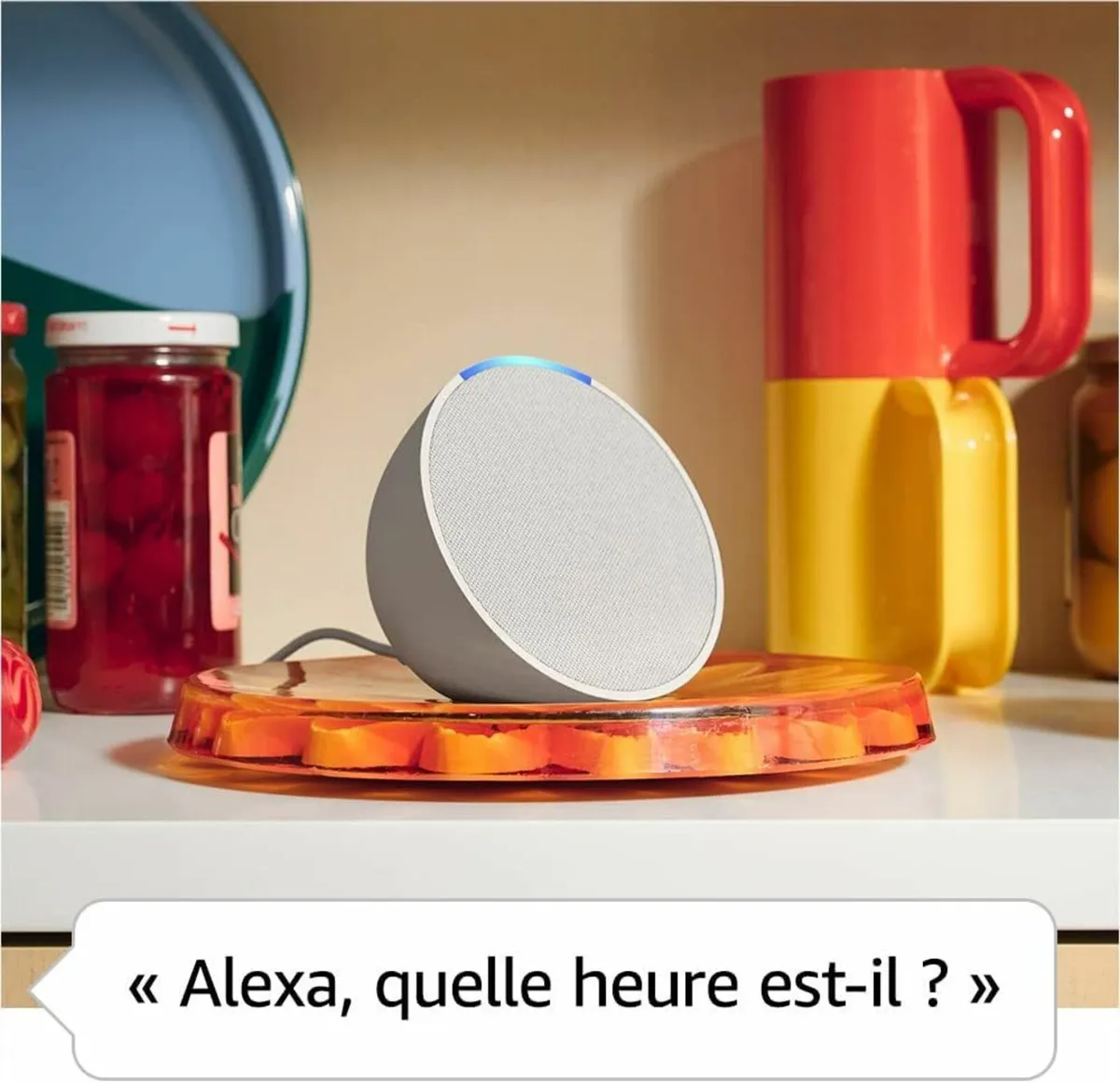 Echo Pop Compact Wi‑Fi & Bluetooth Alexa Speaker - Image 4