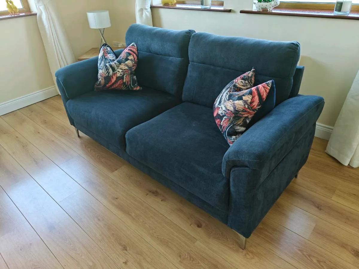 3 Seater Couch and Armchair - Image 2