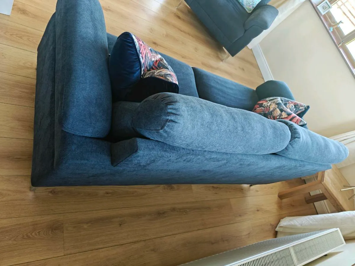 3 Seater Couch and Armchair - Image 4