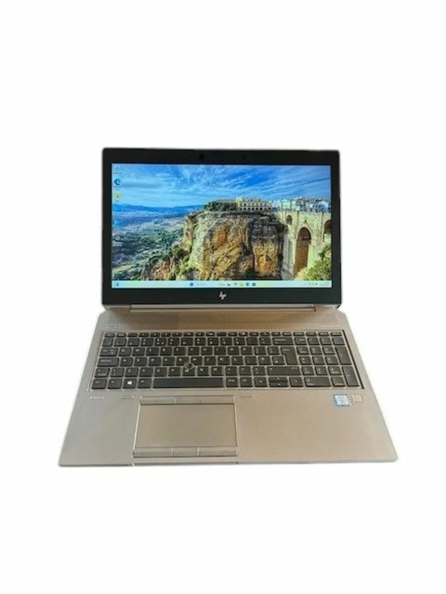 HP ZBook Laptop 15.6" i7 9th Gen 32GB Ram Graphics - Image 1