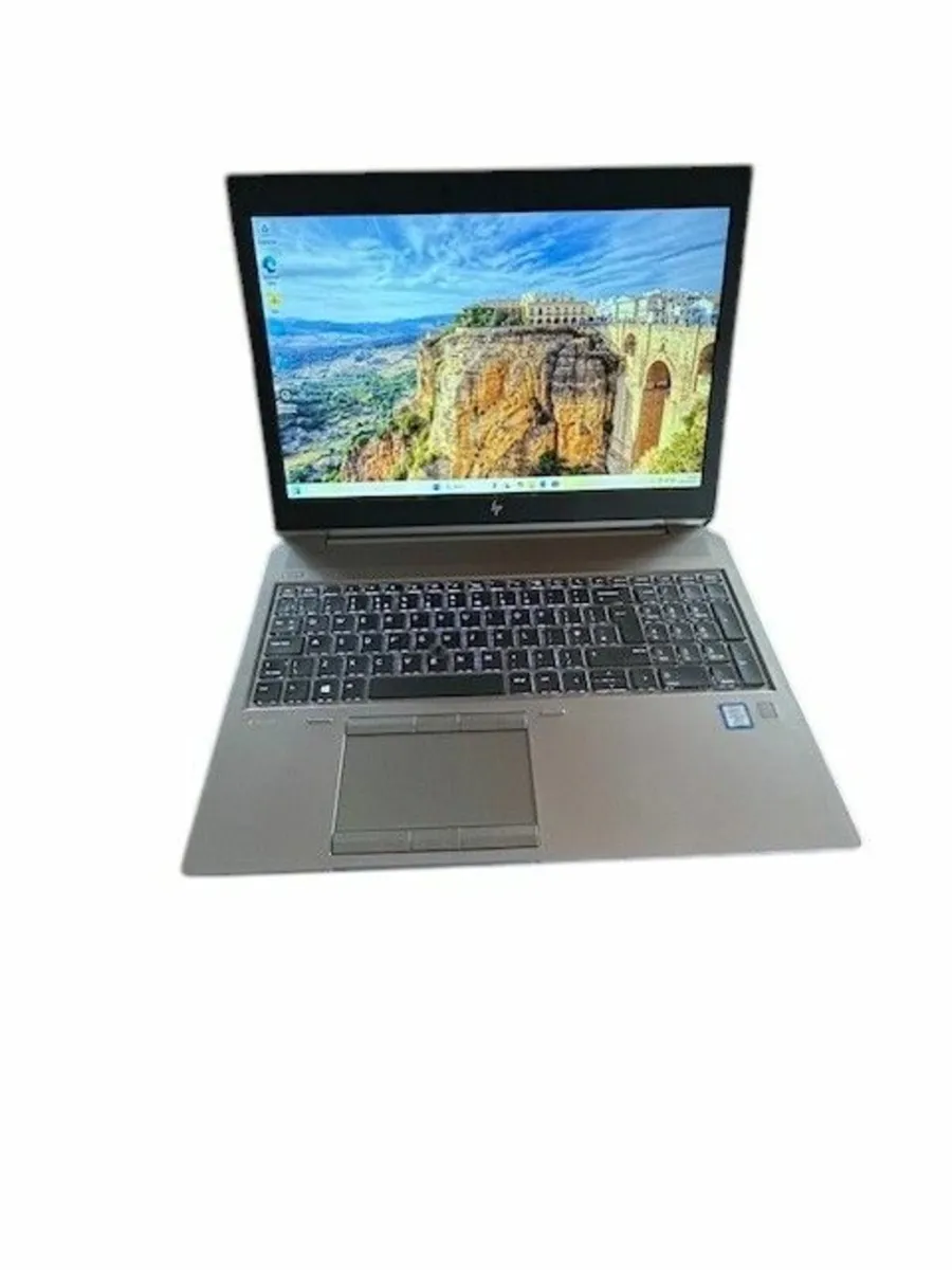 HP ZBook Laptop 15.6" i7 9th Gen 32GB Ram Graphics - Image 2